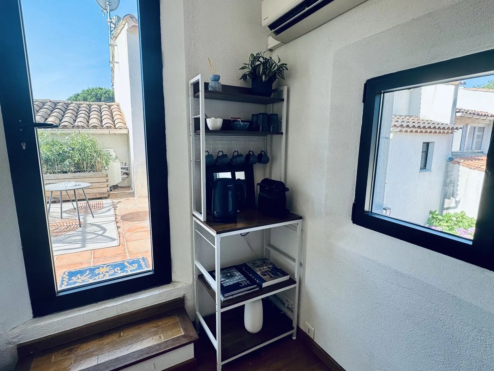 Habitación Mare – rincón del café